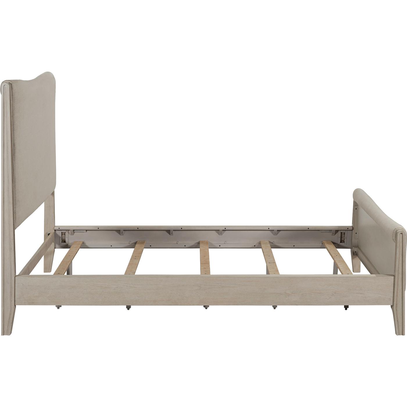 Size_Queen -- Liberty Furniture Industries Inc. New Haven Upholstered Panel Bed IMAGE 4