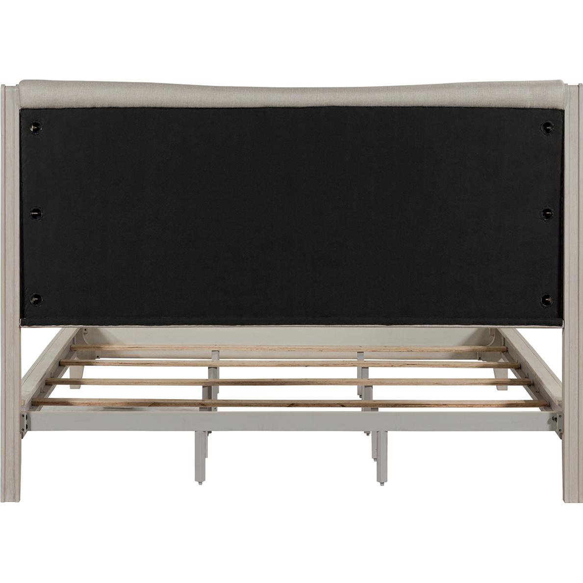  Size_Queen -- Liberty Furniture Industries Inc. New Haven Upholstered Panel Bed IMAGE 5