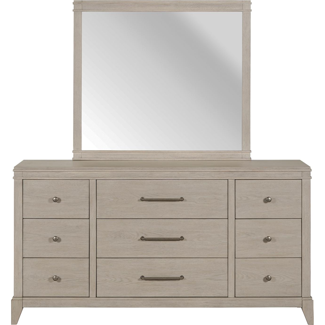  Liberty Furniture Industries Inc. New Haven 9-Drawer Dresser with Mirror 694-BR-DM IMAGE 2