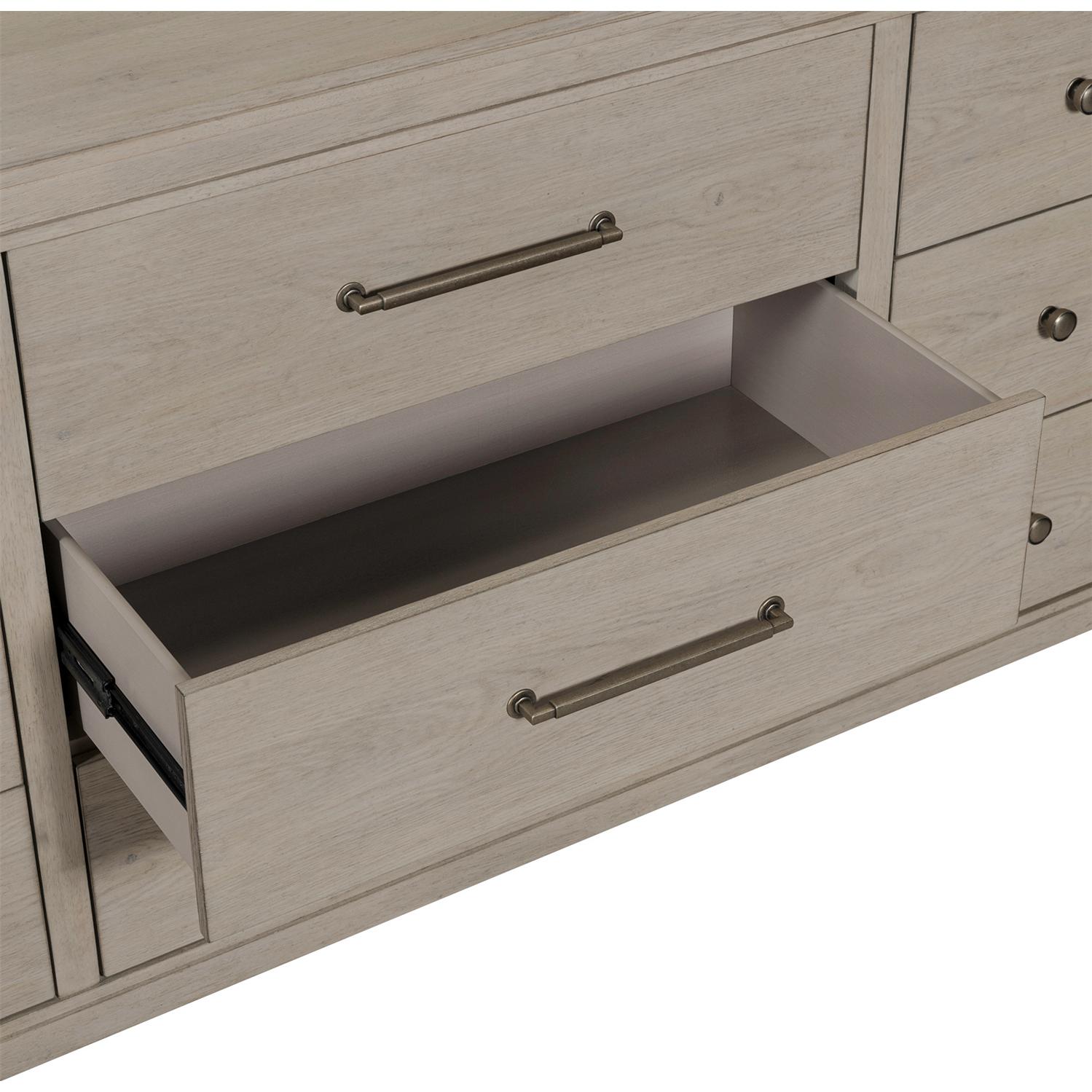  Liberty Furniture Industries Inc. New Haven 9-Drawer Dresser with Mirror 694-BR-DM IMAGE 8