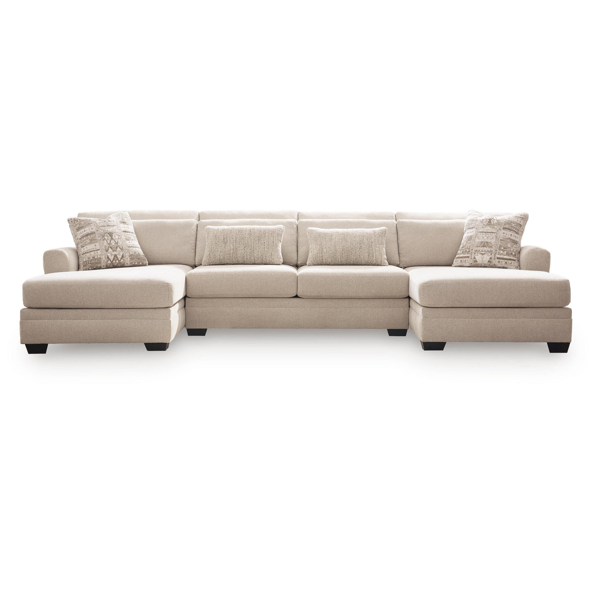  Benchcraft Mandi Point 62606S7 3 pc Double Chaise Sectional IMAGE 1