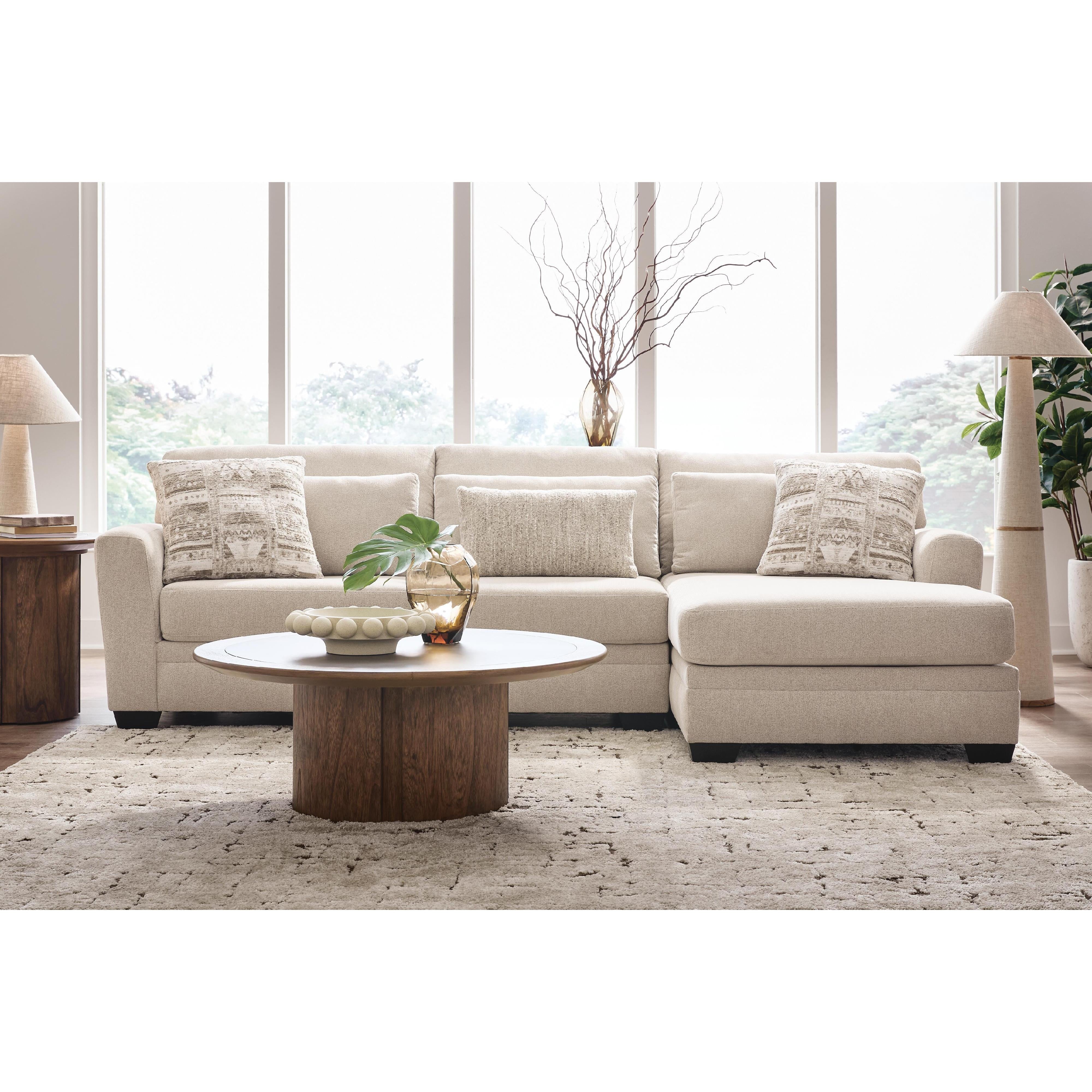  Benchcraft Mandi Point 62606S3 2 pc Sectional Sofa Chaise IMAGE 3