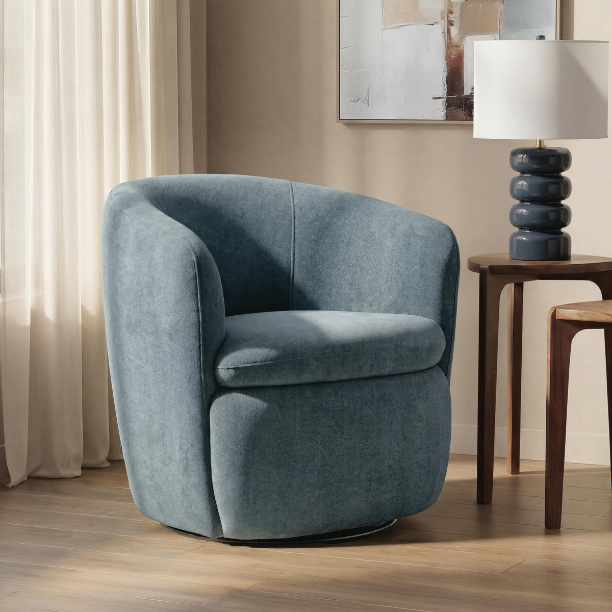  Signature Design by Ashley Leemont A3000827 Swivel Accent Chair IMAGE 2