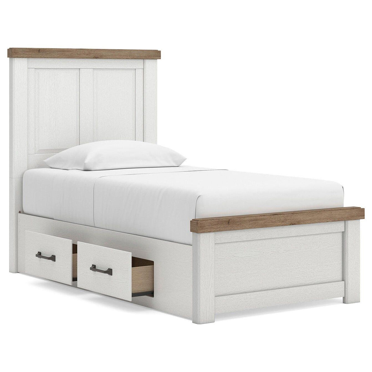  Benchcraft Savonport B4615B18 Twin Panel Bed with Storage IMAGE 5