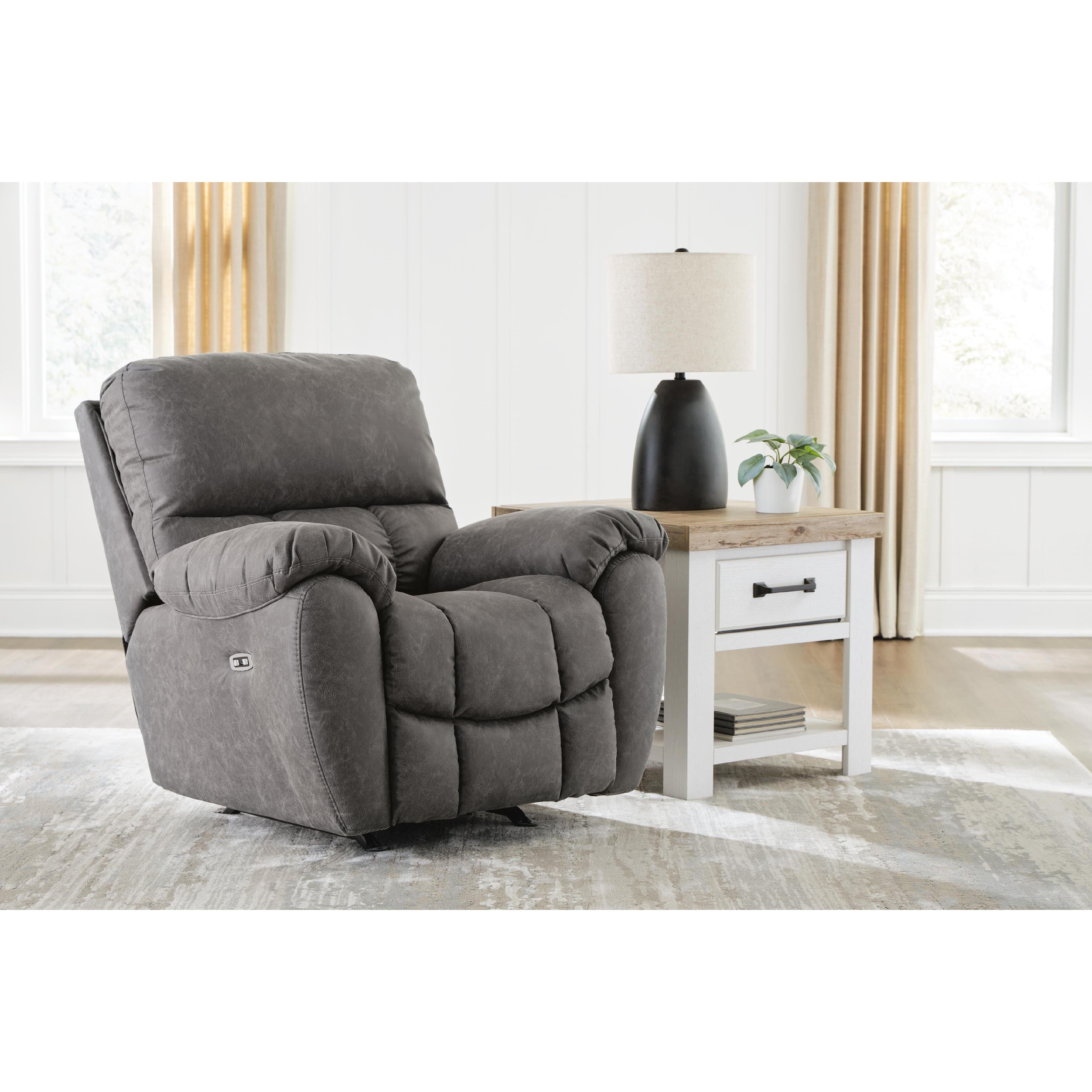  Signature Design by Ashley Bakerstein PC1250398 Power Rocker Recliner with Adjustable Headrest IMAGE 6