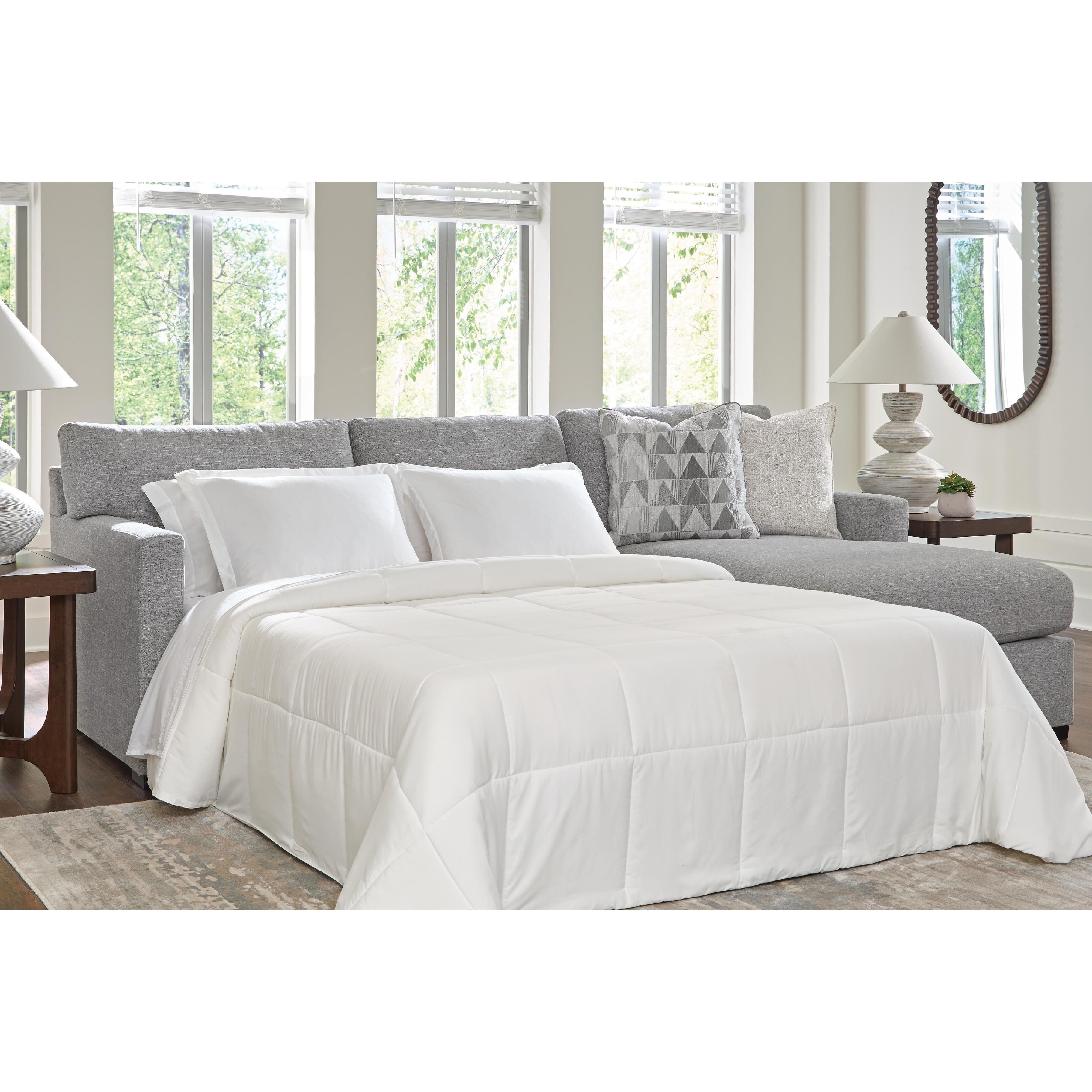  Signature Design by Ashley UrbanCrest PC20804S5 2 pc Sleeper Sectional with Chaise IMAGE 3