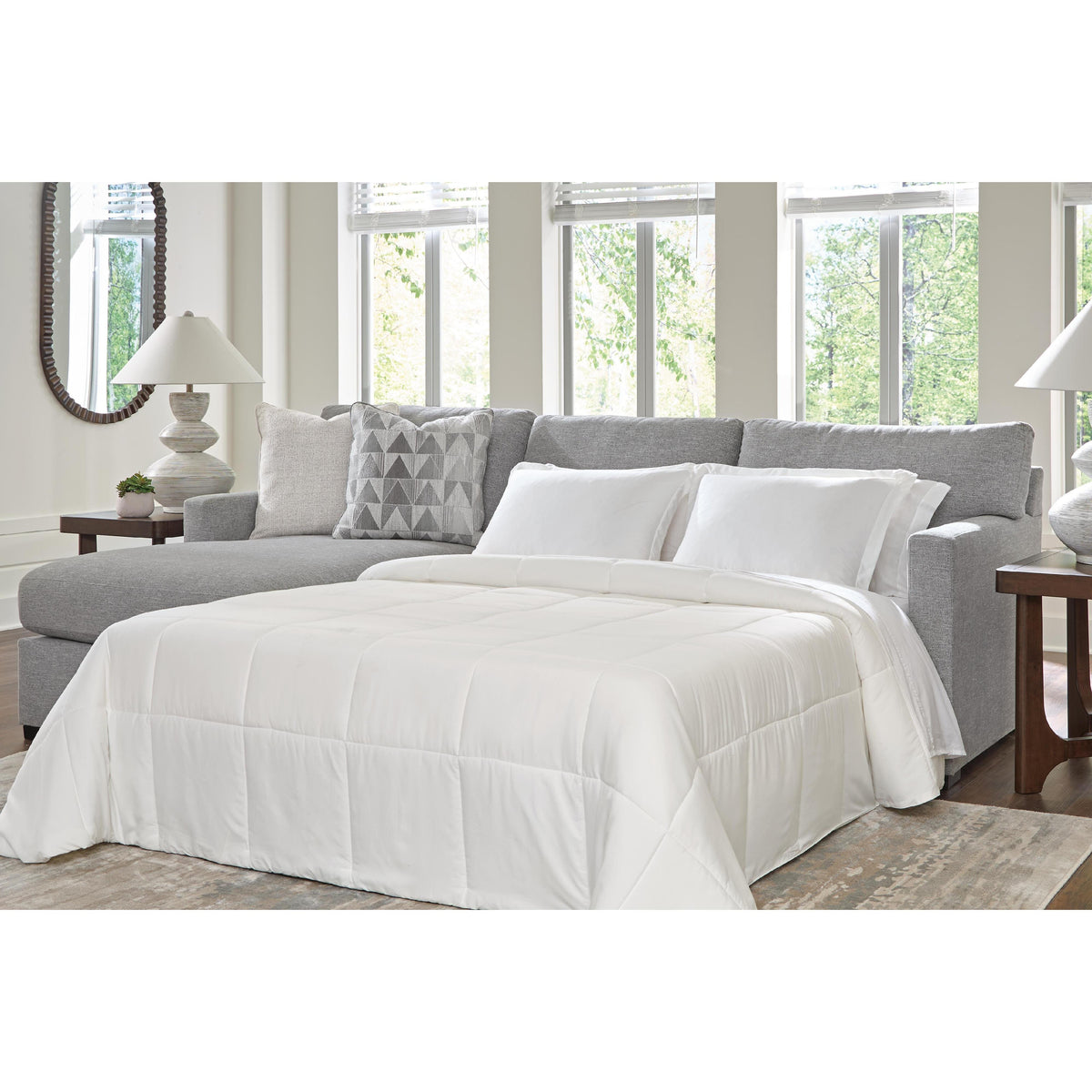 Signature Design by Ashley UrbanCrest PC20804S4 2 pc Sleeper Sectional with Chaise IMAGE 3