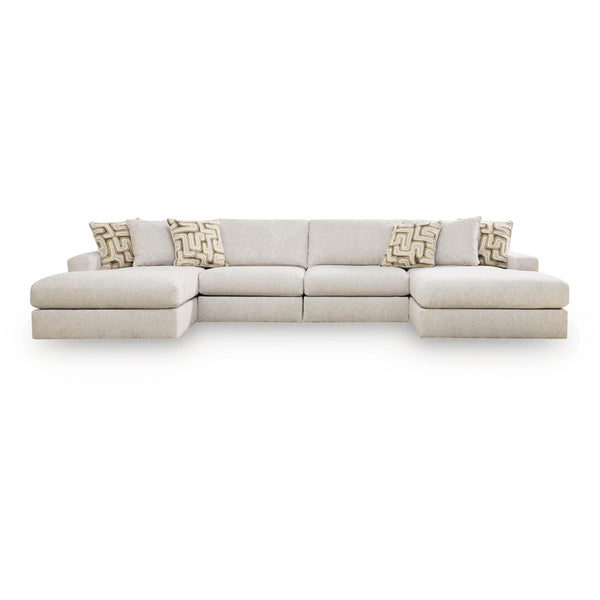 Signature Design by Ashley Kestrie PC68706S9 4 pc Double Chaise Sectional