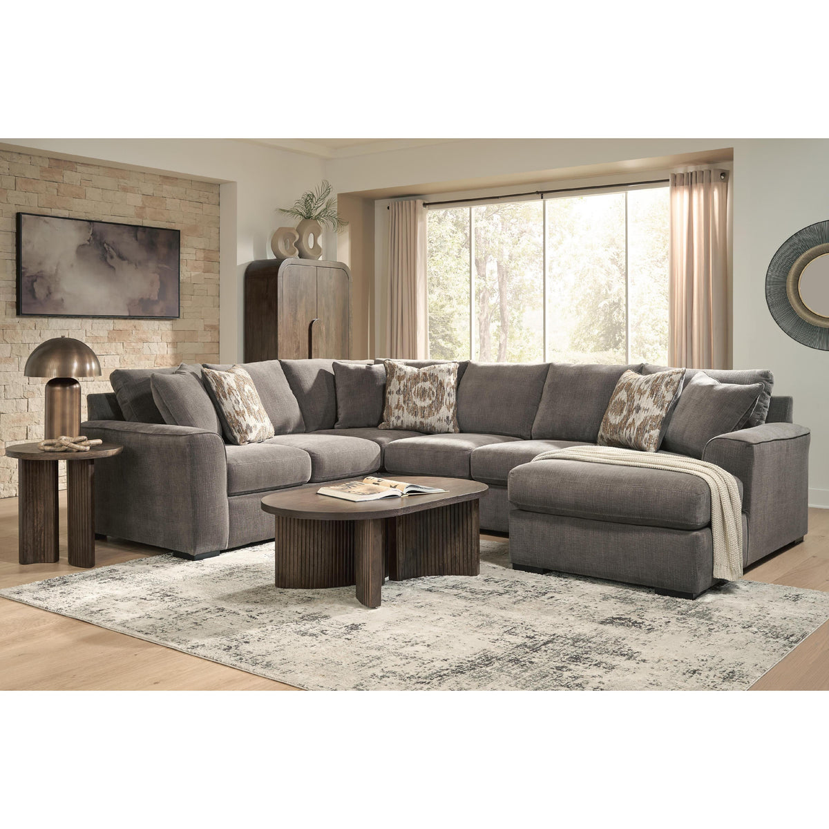 Signature Design by Ashley Larson Levee PC86205S1 3 pc Sectional IMAGE 2
