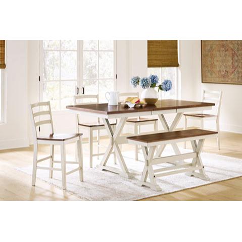  Signature Design by Ashley Brinfern PCD628-09 Large Counter Bench IMAGE 5