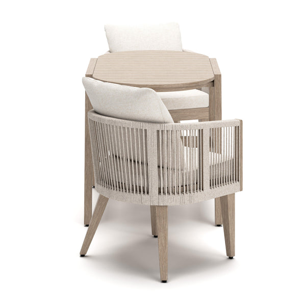 Signature Design by Ashley Ivory Vine PCP352-050 Chairs with Cushion and Table Set