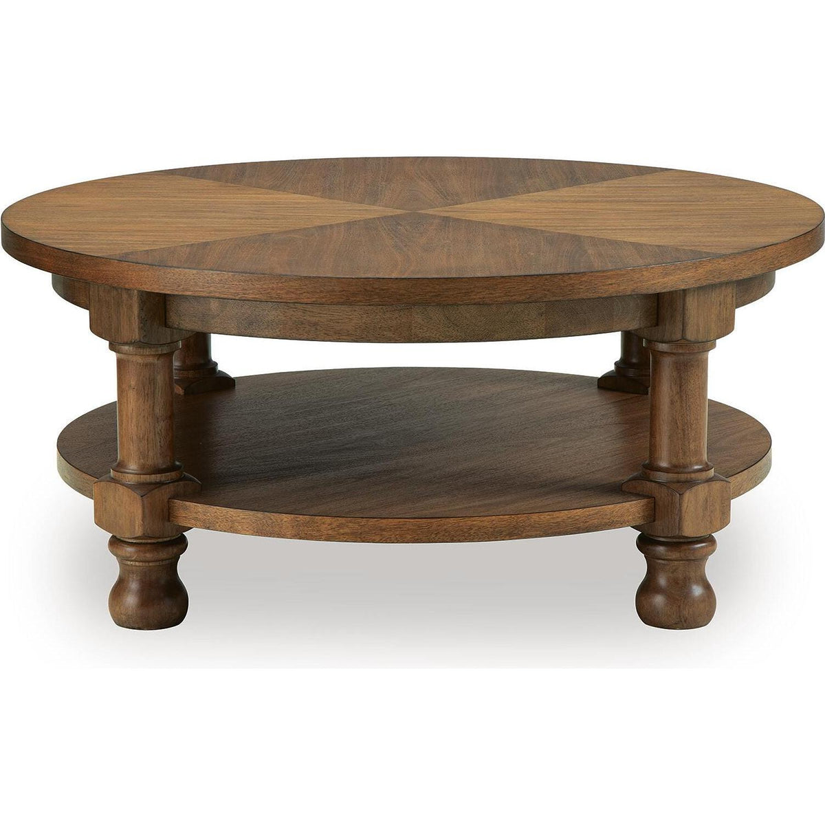  Signature Design by Ashley Chadworth T614-8 Round Cocktail Table IMAGE 3