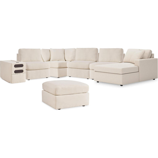 Signature Design by Ashley® Modmax 92103U10 6 pc Sectional with Chaise and Ottoman - Oyster