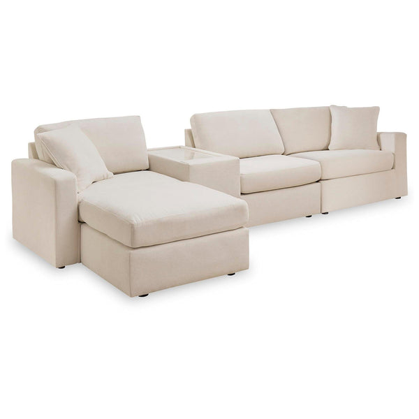 Signature Design by Ashley® Modmax 92103U12 4 pc Sectional and Ottoman - Oyster