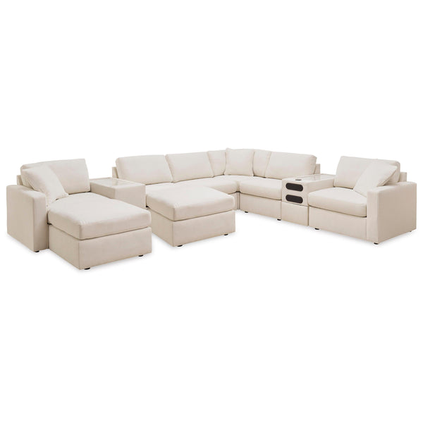 Signature Design by Ashley® Modmax 92103U13 8 pc Sectional and 2 Ottomans - Oyster
