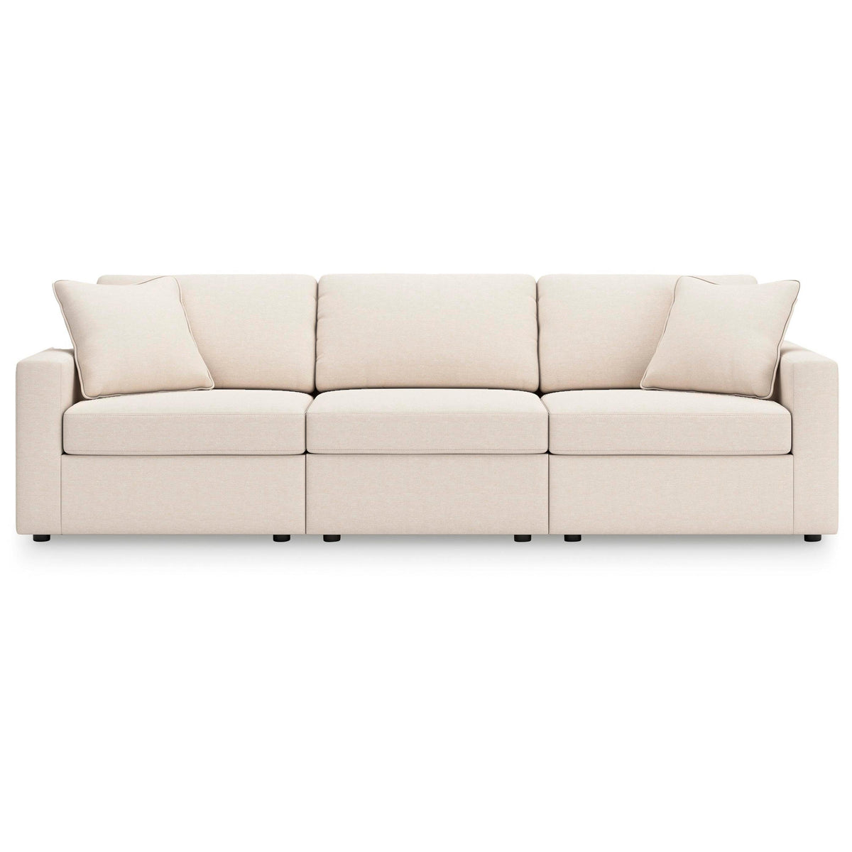  Signature Design by Ashley® Modmax 92103U4 3 pc Sectional and Ottoman - Oyster IMAGE 4