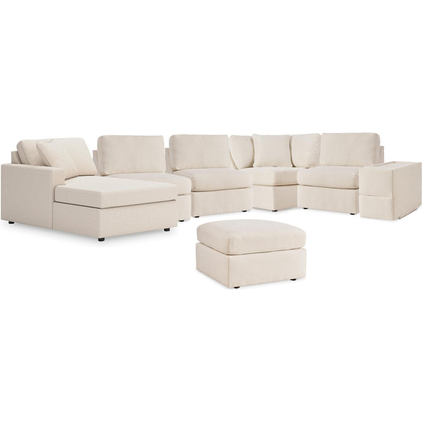Signature Design by Ashley® Modmax 92103U6 6 pc Sectional with Chaise and Ottoman - Oyster