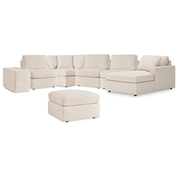 Signature Design by Ashley® Modmax 92103U7 6 pc Sectional with Chaise and Ottoman - Oyster