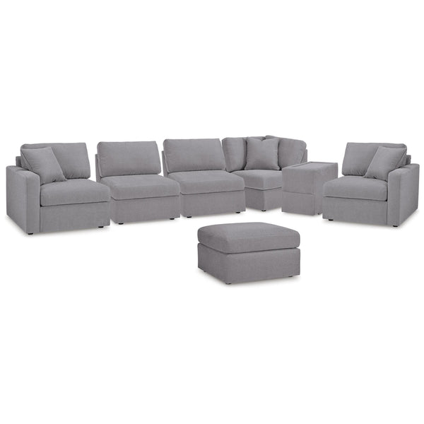 Signature Design by Ashley® Modmax 92104U16 6 pc Sectional and Ottoman - Granite