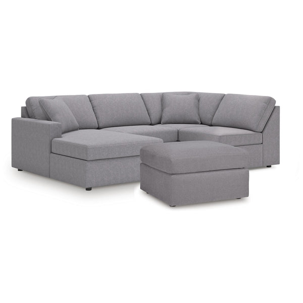 Signature Design by Ashley® Modmax 92104U27 4 pc Sectional and Oversized Accent Ottoman