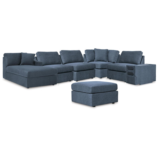Signature Design by Ashley® Modmax 92121U10 6 pc Sectional with Chaise and Ottoman - Ink