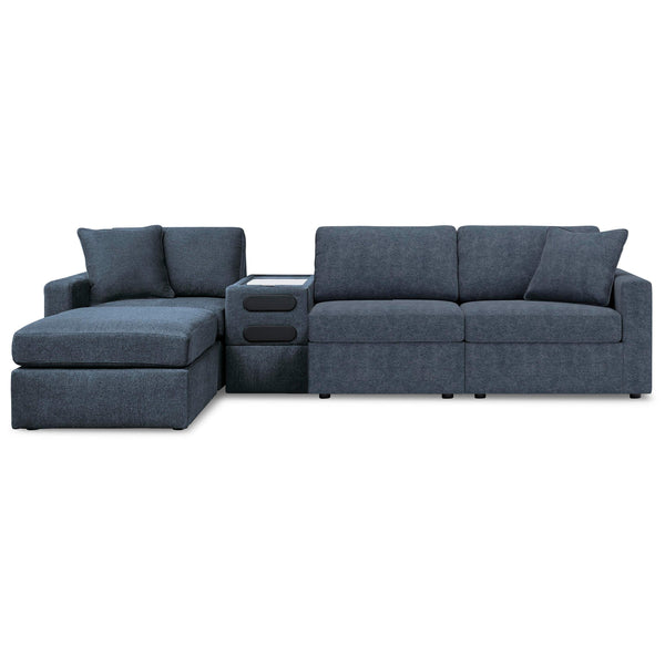 Signature Design by Ashley® Modmax 92121U11 4 pc Sectional and Ottoman - Ink