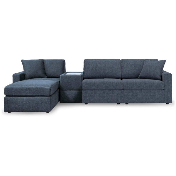 Signature Design by Ashley® Modmax 92121U12 4 pc Sectional and Ottoman - Ink