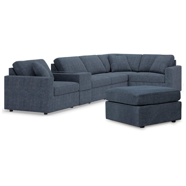 Signature Design by Ashley® Modmax 92121U16 6 pc Sectional and Ottoman - Ink