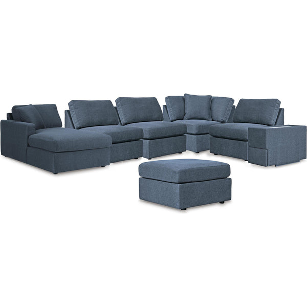 Signature Design by Ashley® Modmax 92121U6 6 pc Sectional with Chaise and Ottoman - Ink