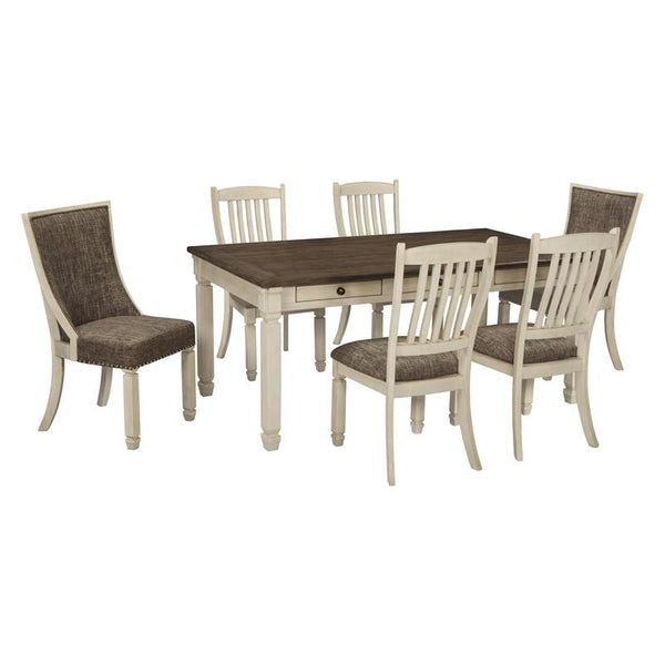 Signature Design by Ashley Bolanburg D647D3 7 pc Dining Set
