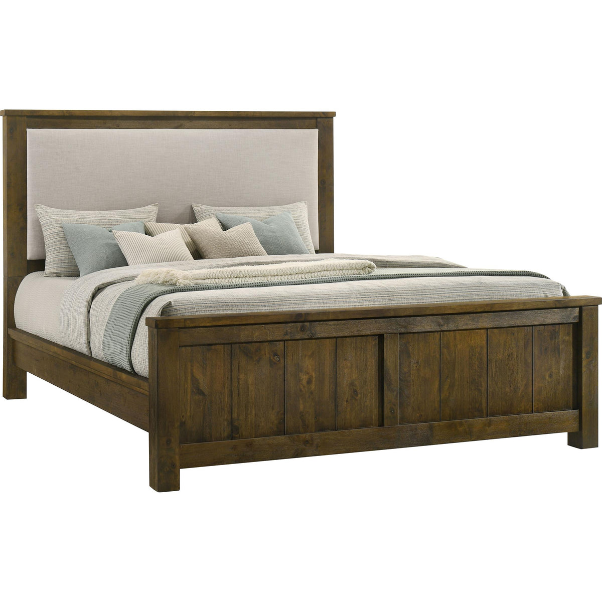  Size_King -- Doherty 225161KE King Upholstered Panel Bed IMAGE 1