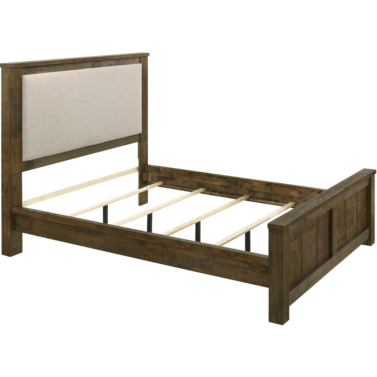  Size_Queen -- Coaster Furniture Doherty Upholstered Panel Bed IMAGE 3
