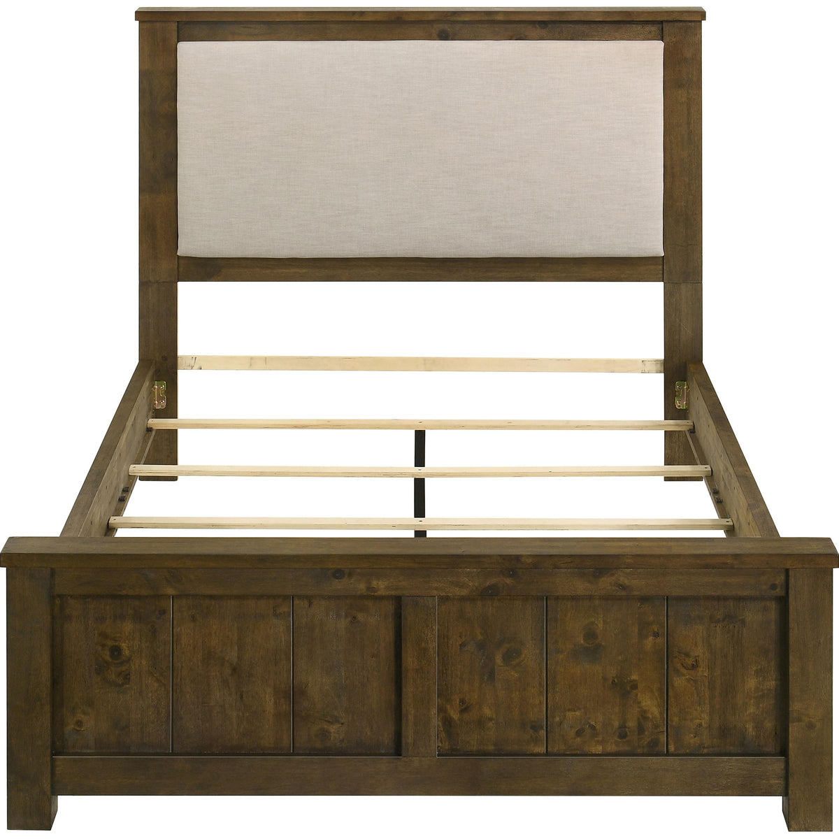  Size_Queen -- Coaster Furniture Doherty Upholstered Panel Bed IMAGE 4