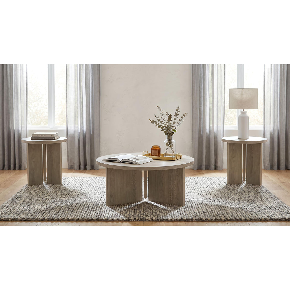  Coaster Furniture Aragon Occasional Table Set 706678-S3 IMAGE 1