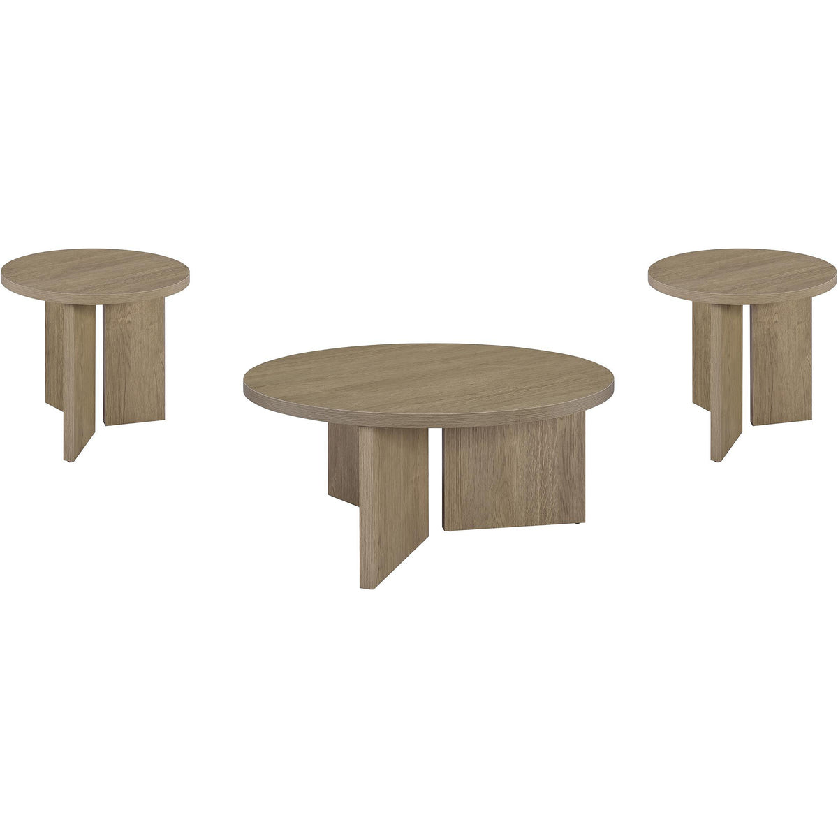 Coaster Furniture Aragon Occasional Table Set 706678-S3 IMAGE 2