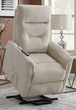 Henrietta Power Lift Recliner With Storage Pocket Beige-Massage Chair-Coaster Furniture-New Braunfels Mattress Company