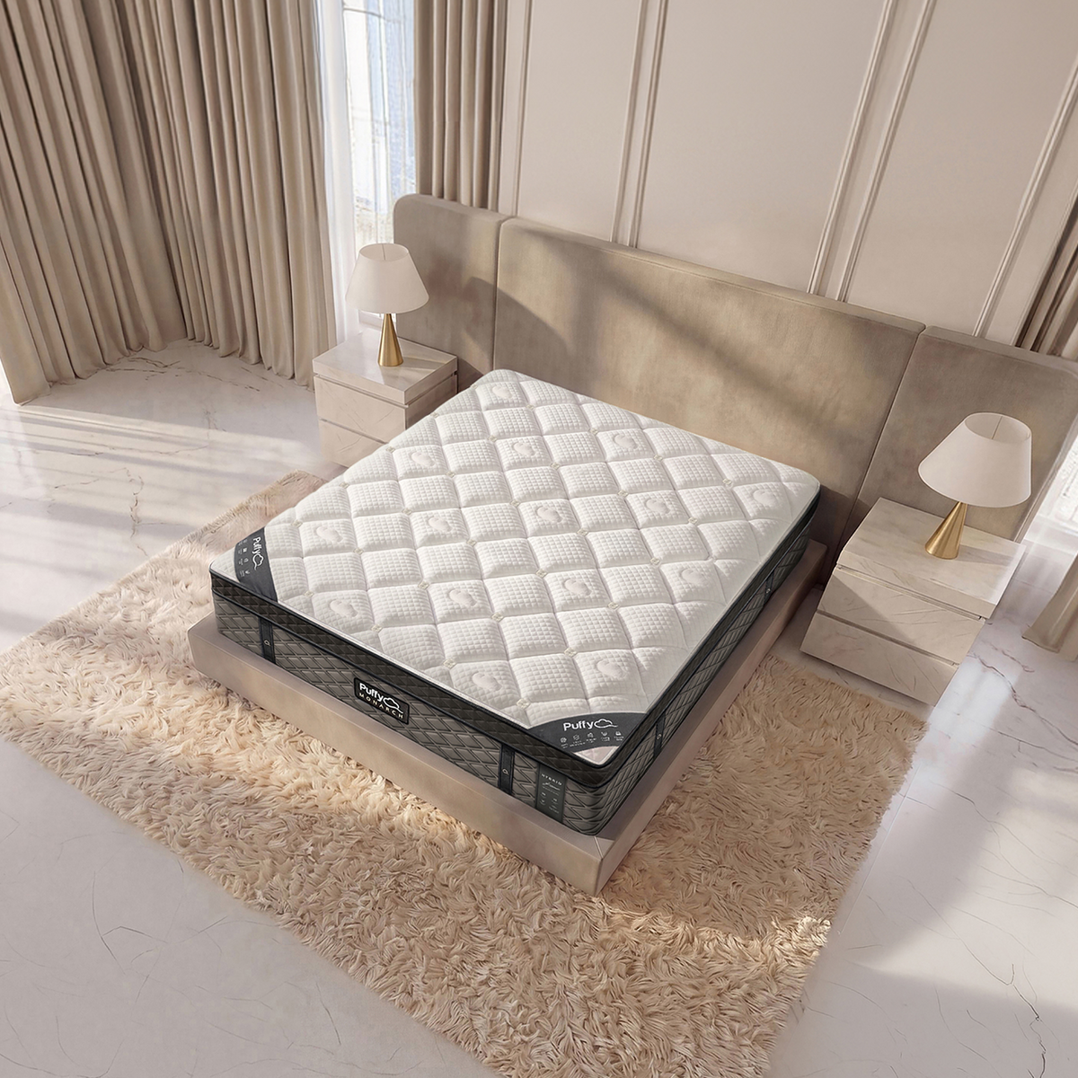 Puffy Monarch Mattress — Lifetime Warranty, #1 Best-Seller | NB Mattress