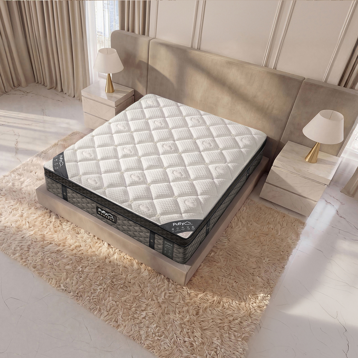 Puffy Monarch Mattress — Lifetime Warranty, #1 Best-Seller | NB Mattress