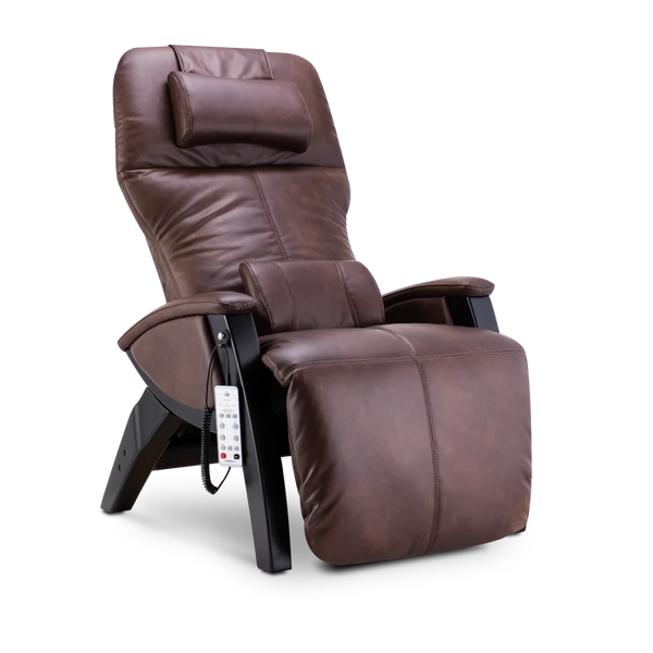 Svago ZGR Zero Gravity Recliner-Massage Chair-Svago-Chestnut & Black Base-New Braunfels Mattress Company