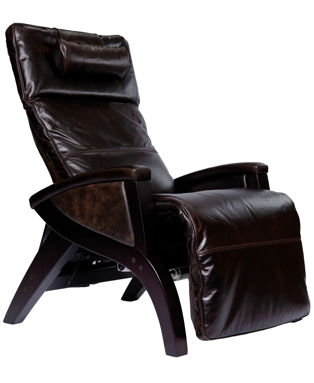Svago Newton Zero Gravity Recliner-Massage Chair-Svago-Svago Newton Zero Gravity Recliner Mahogany Brown and Dark Walnut-New Braunfels Mattress Company