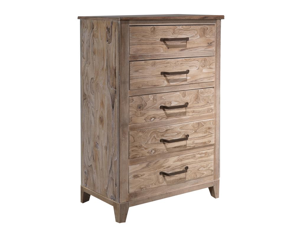 White Teak Chest-Chest-New Braunfels Mattress Company-New Braunfels Mattress Company