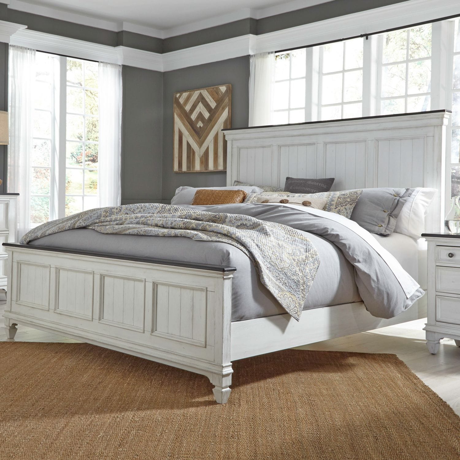 Allyson Park Bed-Bed-Liberty Furniture-New Braunfels Mattress Company