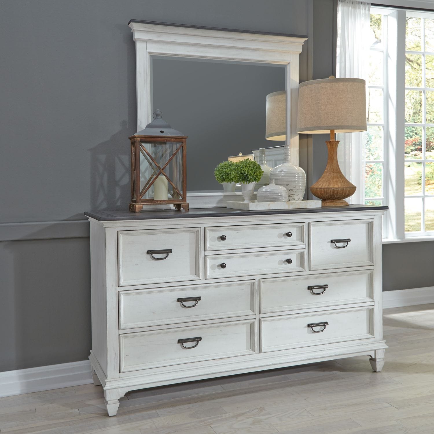 Allyson Park Dresser-Dresser-Liberty Furniture-New Braunfels Mattress Company