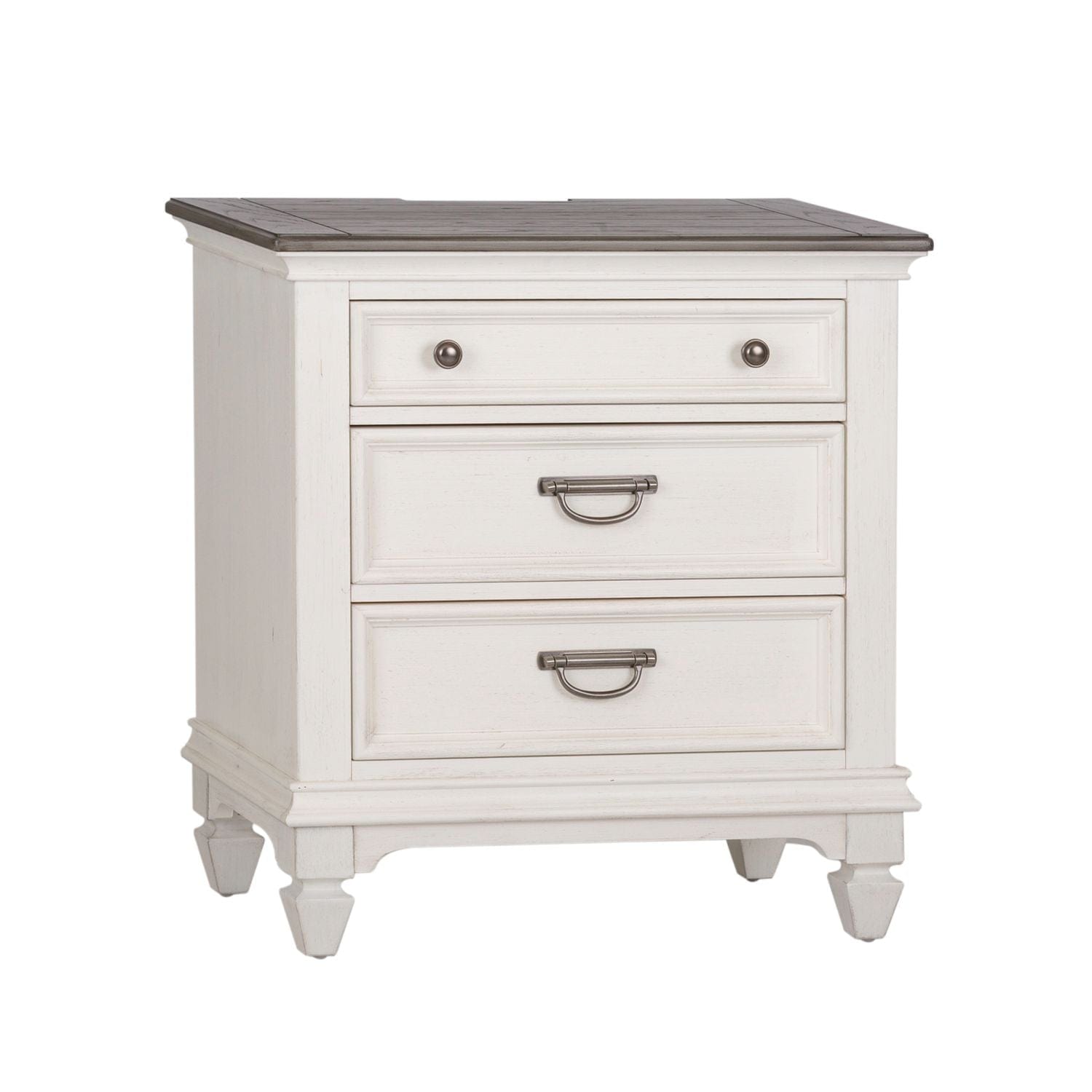 Allyson Park Nightstand-Nightstand-Liberty Furniture-New Braunfels Mattress Company