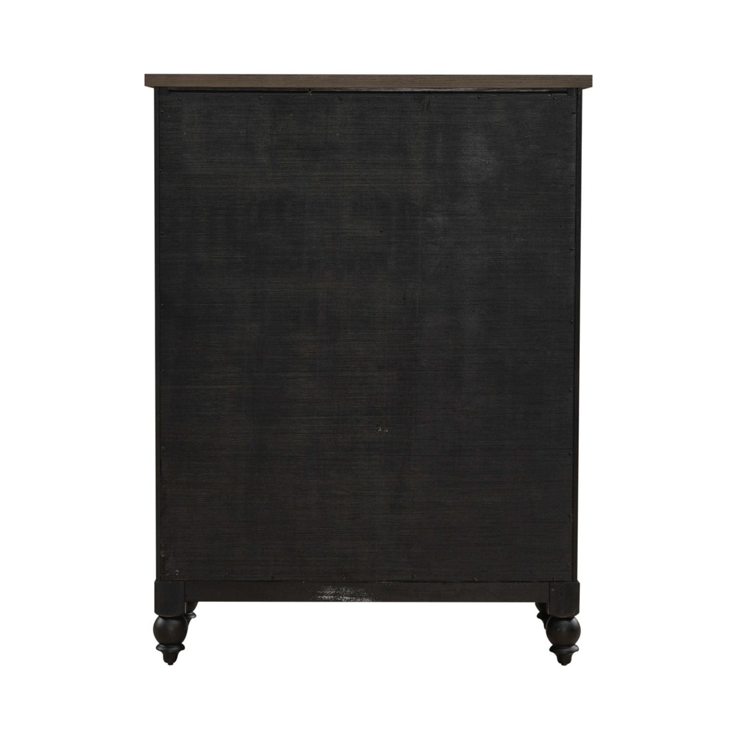 Americana Farmhouse Black Chest-chest-Liberty Furniture-New Braunfels Mattress Company