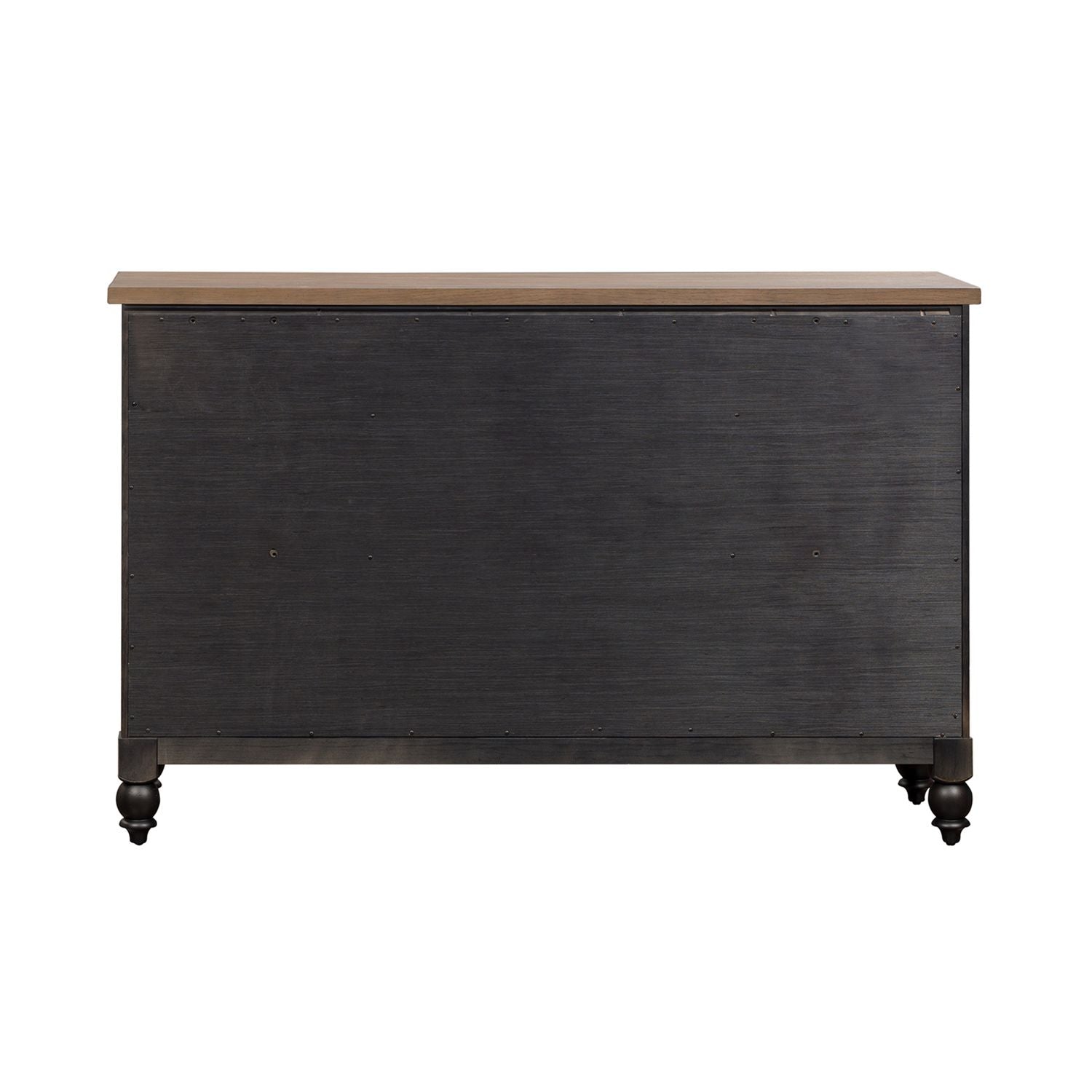 Americana Farmhouse Black Dresser-Dresser-Liberty Furniture-New Braunfels Mattress Company