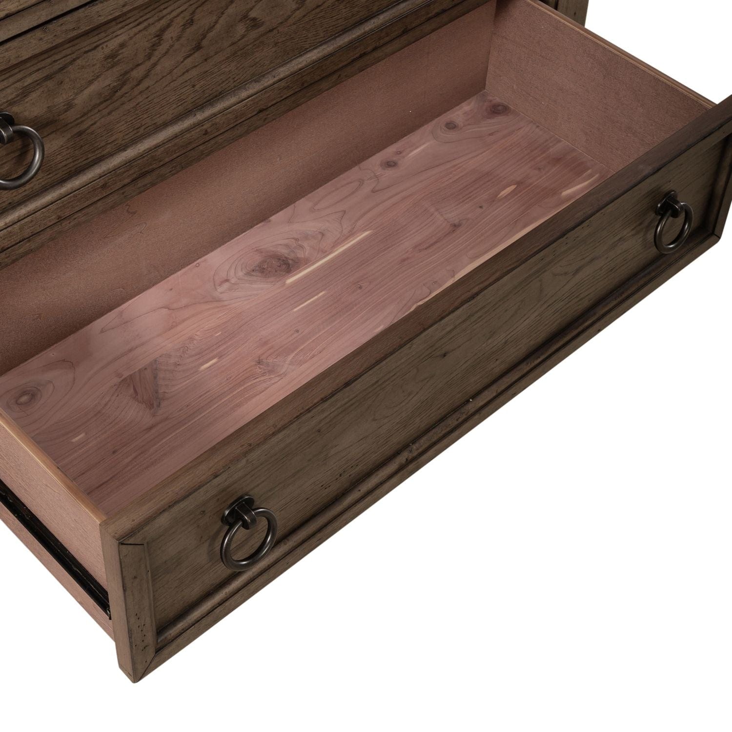 Americana Farmhouse Brown Chest-chest-Liberty Furniture-New Braunfels Mattress Company