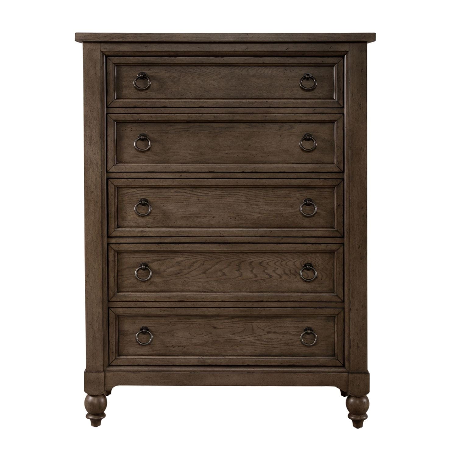 Americana Farmhouse Brown Chest-chest-Liberty Furniture-New Braunfels Mattress Company