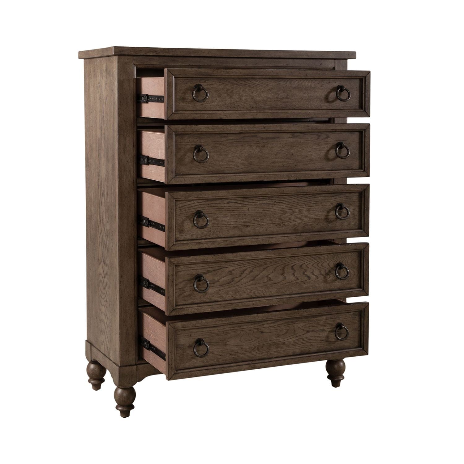 Americana Farmhouse Brown Chest-chest-Liberty Furniture-New Braunfels Mattress Company