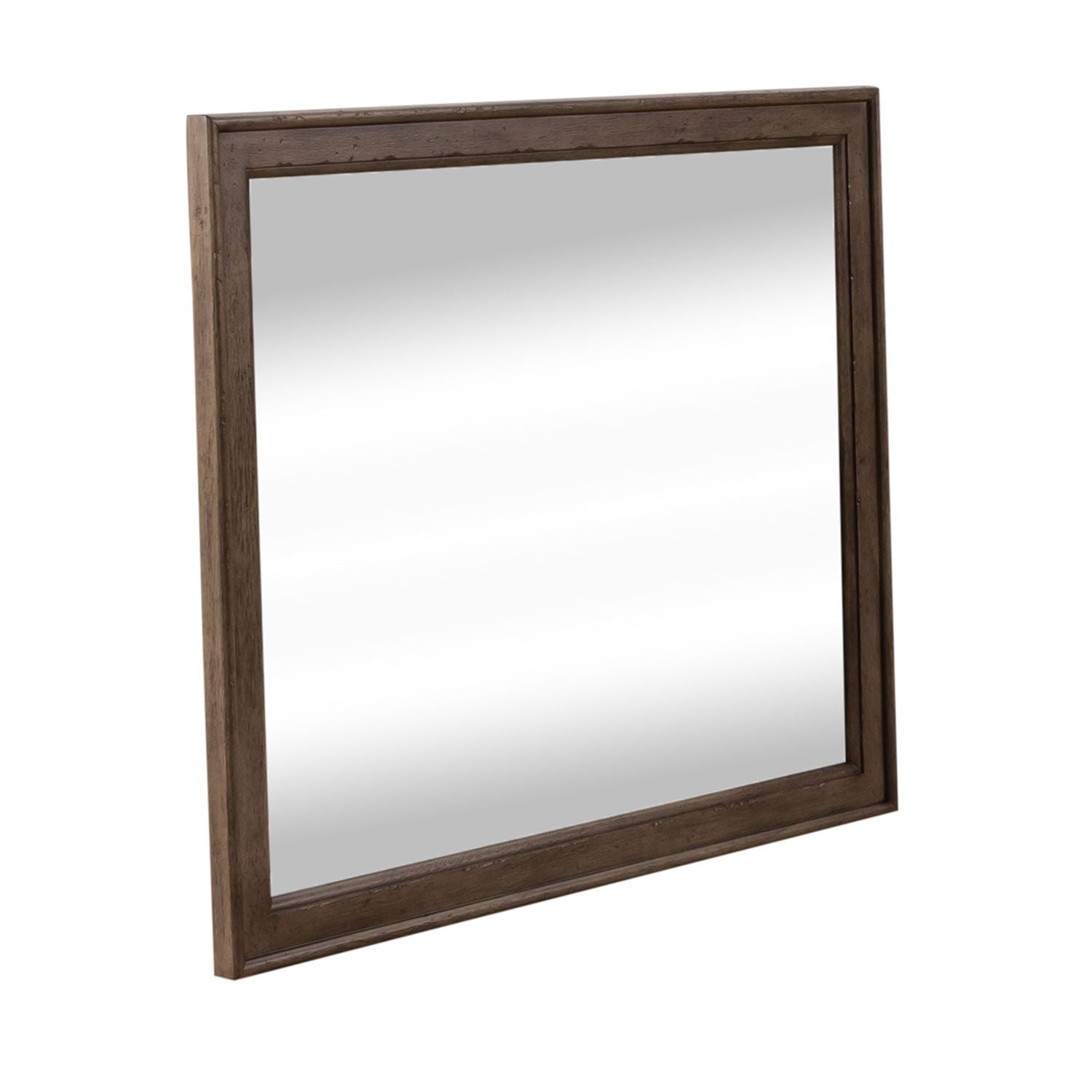 Americana Farmhouse Brown Mirror-Mirror-Liberty Furniture-New Braunfels Mattress Company